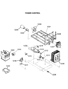 09 - Power Control parts for Ge Range JGHC60GEN7 from AppliancePartsPros.com