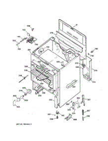 02 - Body Parts parts for Ge Range JBP22DA1 from AppliancePartsPros.com