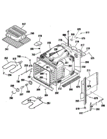 02 - Section2 parts for Ge Oven JKP13GP4BG from AppliancePartsPros.com