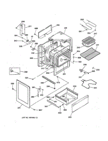 03 - Body Parts parts for Ge Range LEB131GT2AD from AppliancePartsPros.com