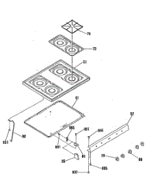 02 - Section2 parts for Ge Range L2B135GEL2 from AppliancePartsPros.com