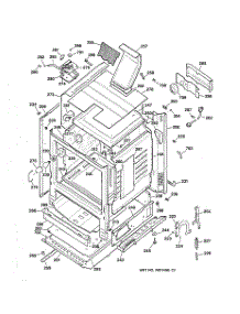 03 - Body Parts parts for Ge Range LGB356GEV3WH from AppliancePartsPros.com