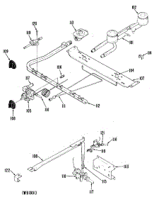 02 - Section2 parts for Ge Range JLAS02PN2 from AppliancePartsPros.com