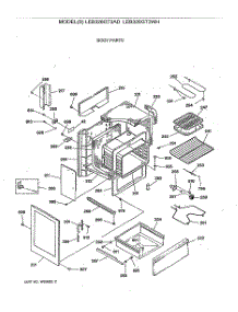 02 - Body Parts parts for Ge Range LEB326GT3AD from AppliancePartsPros.com