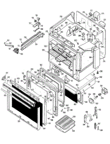 02 - Section2 parts for Ge Range JSP49G1H2 from AppliancePartsPros.com