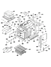 03 - Section3 parts for Ge Oven JKP17WP1WG from AppliancePartsPros.com