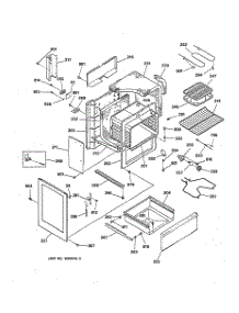 03 - Body Parts parts for Ge Range LEB356WT3WW from AppliancePartsPros.com