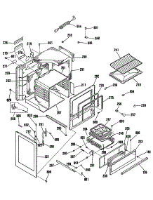 03 - Section3 parts for Ge Range L2B115GEL1 from AppliancePartsPros.com