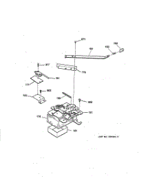 05 - Lock parts for Ge Range LEB356WT3WW from AppliancePartsPros.com