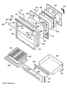 04 - Section4 parts for Ge Range LGB600GET1BC from AppliancePartsPros.com