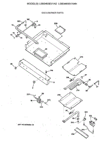 02 - Gas & Burner Parts parts for Ge Range LGB346SEV1WH from AppliancePartsPros.com