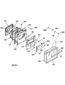 04 - Section4 parts for Ge Oven L2J345GEL0 from AppliancePartsPros.com