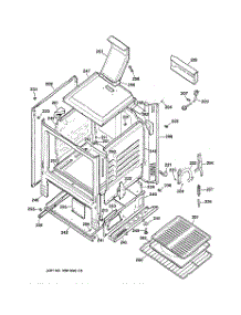 03 - Body Parts parts for Ge Range JGBS21PEW2WH from AppliancePartsPros.com