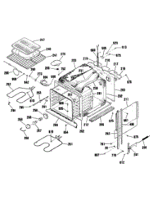 02 - Section2 parts for Ge Oven ZEK734GP4BG from AppliancePartsPros.com