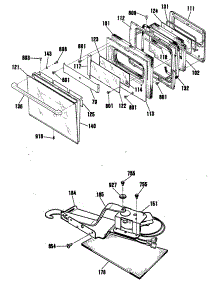 03 - Section3 parts for Ge Oven ZEK734GP4BG from AppliancePartsPros.com