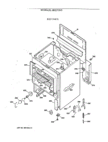 02 - Body Parts parts for Ge Range JBS27GV3 from AppliancePartsPros.com