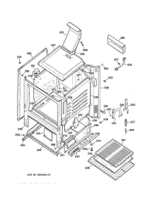 03 - Body Parts parts for Ge Range JGBS21PEA2WH from AppliancePartsPros.com