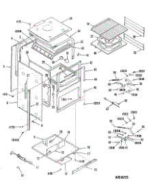 03 - Section3 parts for Ge Oven L2J120EL0 from AppliancePartsPros.com