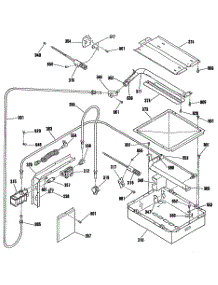 03 - Section3 parts for Ge Oven L2J345GEL2 from AppliancePartsPros.com