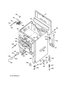 02 - Body Parts parts for Ge Range JBP26BY4 from AppliancePartsPros.com