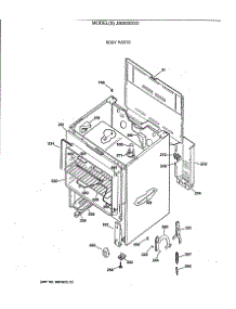 02 - Body Parts parts for Ge Range JBS03GV2 from AppliancePartsPros.com