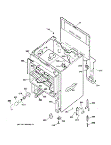 02 - Body Parts parts for Ge Range JBS07V4 from AppliancePartsPros.com