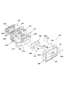 04 - Section4 parts for Ge Range 24688B0 from AppliancePartsPros.com