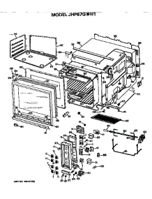 Upper Oven parts for Ge Range JHP67G*H1 from AppliancePartsPros.com