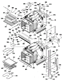 04 - Section4 parts for Ge Oven ZEK756GP4BG from AppliancePartsPros.com