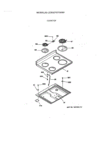 03 - Cooktop parts for Ge Range LEB327GT3WW from AppliancePartsPros.com