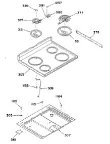 02 - Section2 parts for Ge Range 24688L0 from AppliancePartsPros.com