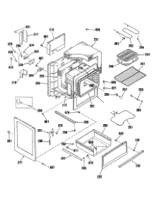 03 - Section3 parts for Ge Range L3B315GL0 from AppliancePartsPros.com