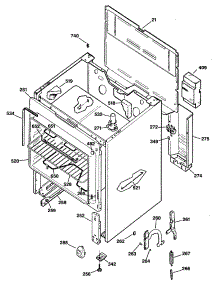 02 - Section2 parts for Ge Range JBS06GS2 from AppliancePartsPros.com