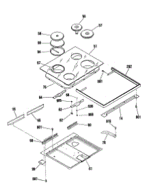 02 - Section2 parts for Ge Range L3B360GL1 from AppliancePartsPros.com