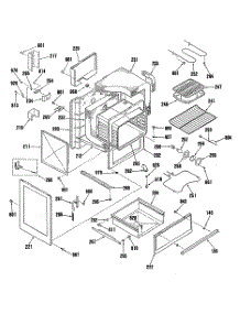 03 - Section3 parts for Ge Range L3B360GL1 from AppliancePartsPros.com