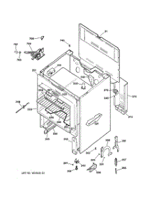 02 - Body Parts parts for Ge Range JBP19BB1 from AppliancePartsPros.com