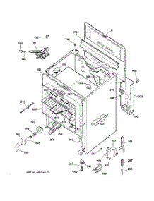 02 - Body Parts parts for Ge Range JBP21BB1 from AppliancePartsPros.com