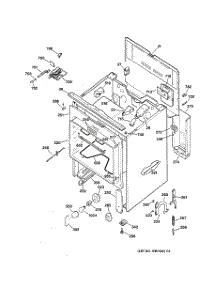 02 - Body Parts parts for Ge Range JBP78AY2 from AppliancePartsPros.com
