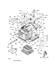 02 - Body Parts parts for Ge Range JMP28BA1WH from AppliancePartsPros.com