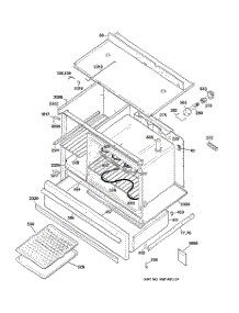 02 - Body & Drawer Parts parts for Ge Range JCS57Y4WW from AppliancePartsPros.com