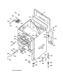 02 - Body Parts parts for Ge Range JBP24BY1 from AppliancePartsPros.com