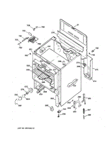 02 - Body Parts parts for Ge Range JBP24GS1 from AppliancePartsPros.com