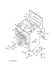 02 - Body Parts parts for Ge Range RB536GW3 from AppliancePartsPros.com