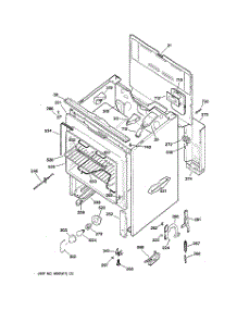02 - Body Parts parts for Ge Range JBS61BB1AD from AppliancePartsPros.com