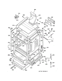 03 - Body Parts parts for Ge Range JGBP85WEA3WW from AppliancePartsPros.com