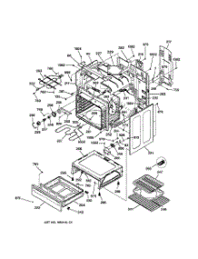 03 - Body & Drawer Parts parts for Ge Range JBP79BB1BB from AppliancePartsPros.com
