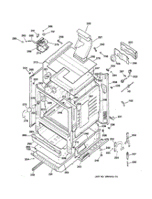 03 - Body Parts parts for Ge Range JGBP79AEA3AA from AppliancePartsPros.com