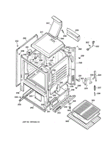 03 - Body Parts parts for Ge Range LGB128PEB1WW from AppliancePartsPros.com