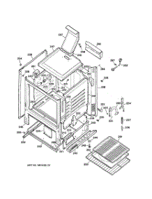 03 - Body Parts parts for Ge Range JGBS20WEA1WW from AppliancePartsPros.com