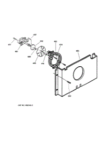 04 - Fan Assembly parts for Ge Range JB970SB1SS from AppliancePartsPros.com